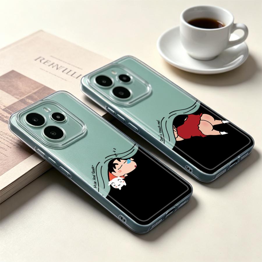 Receipt Printer Thermal - غطاء هاتف ناعم بتصميم كرتوني لشخصية