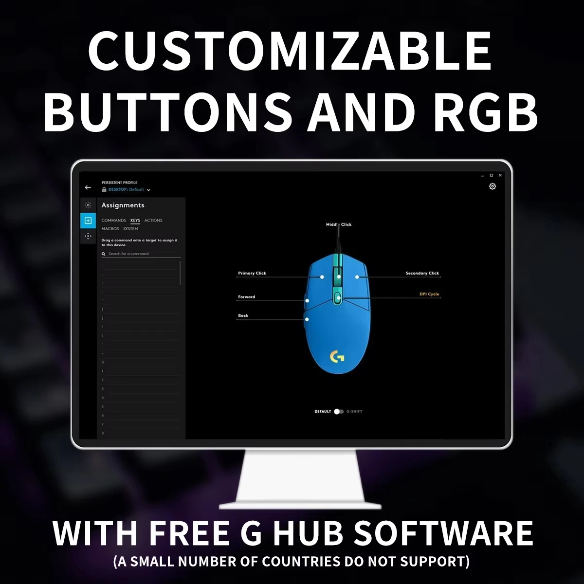 فأرة ألعاب Logitech G203 RGB ب - مراجعة Logitech Mouse G203 وسعره