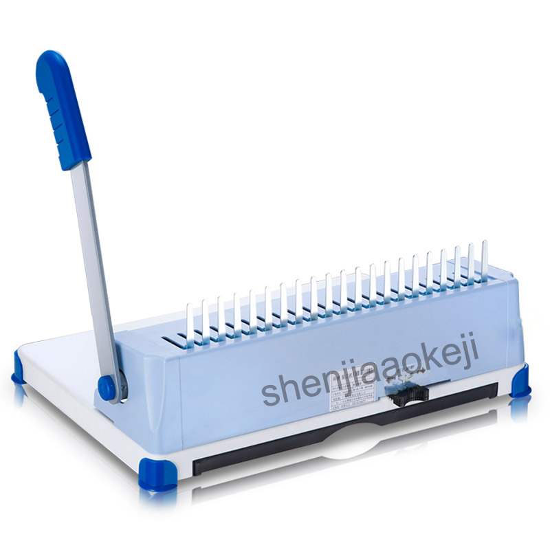 آلة تجليد من نوع المشط بحجم A4 - مراجعة Binding Machine Comb وسعره