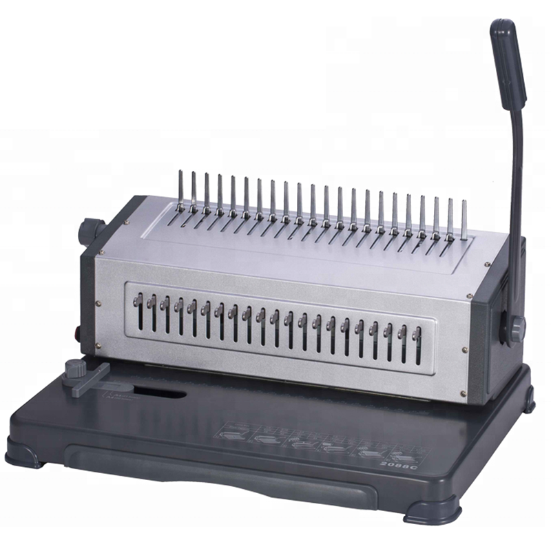 آلة تجليد يدوية بلاستيكية للمك - مراجعة Binding Machine Comb وسعره