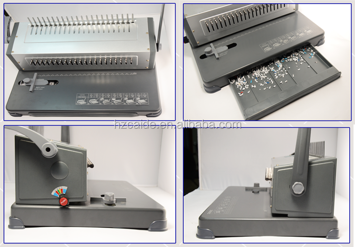آلة تجليد يدوية بلاستيكية للمك - مراجعة Binding Machine Comb وسعره